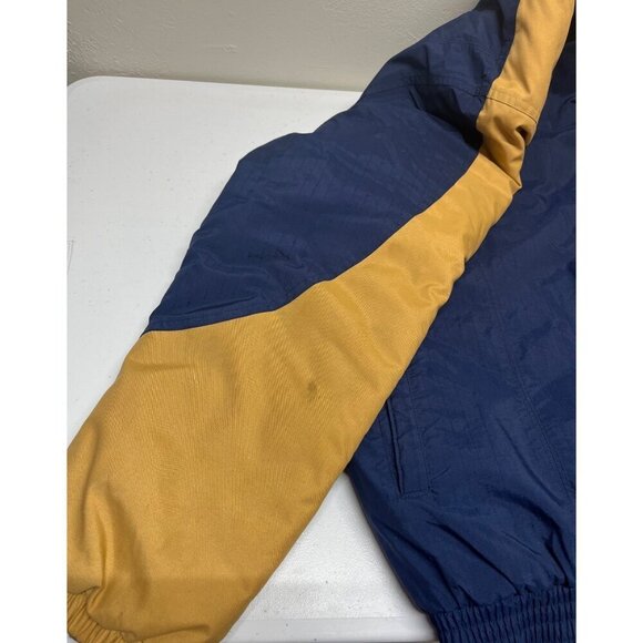 VTG St. Louis Rams Nike Teams Puffer Coat Jacket Hooded Mens XL Football NFL - Picture 5 of 12